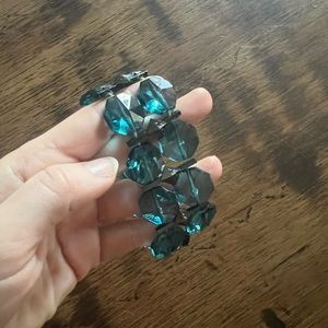 Blue costume jewelry